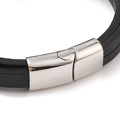 Microfiber Leather Multi-strand Bracelets&nbsp;BJEW-B096-31A