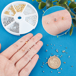 600Pcs 6 Style Brass Beads&nbsp;KK-PH0009-58