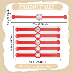 Paper Self-Adhesive Gift Sealing Label Stickers&nbsp;DIY-WH0591-646B-05