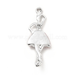Rack Plating Alloy Enamel Pendants&nbsp;ENAM-M051-03P-C