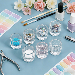 20Pcs Octagonal Glass Cup&nbsp;MRMJ-TW0001-01