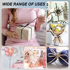 Polyester Ribbons&nbsp;SRIB-WH0011-219A-02