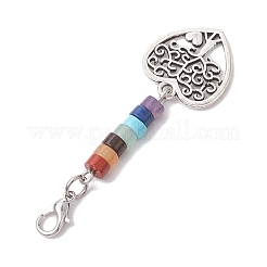 Alloy Tree of Life Pendant Decorations&nbsp;HJEW-JM02062-03