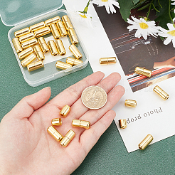 30 Sets Column Brass Capsule Lace Lock Buckles&nbsp;KK-PH0003-91G