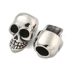 316 Surgical Stainless Steel European Beads&nbsp;STAS-Q326-02AS-03
