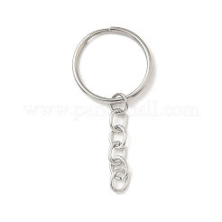 304 Stainless Steel Split Key Rings&nbsp;KEYC-JKC01372-01