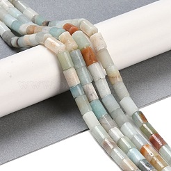 Natural Flower Amazonite Beads Strands&nbsp;G-C128-A01-01