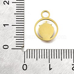 304 Stainless Steel Enamel Charms&nbsp;STAS-K263-89B-G