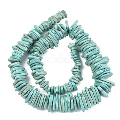 Natural Howlite Beads Strands&nbsp;G-A302-A01-01