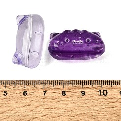 Transparent Handmade Lampwork Beads&nbsp;LA-CBA3B34-01