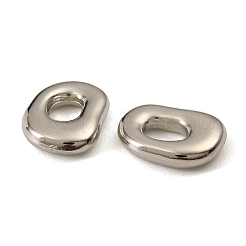 プラスチックチャーム  ティアドロップチャーム  プラチナ  15x11x3.5mm  穴：6x4.5mm&nbsp;CCB-C002-02B-P