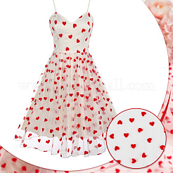 Polyester Mesh Lace Fabric&nbsp;DIY-WH0504-330A