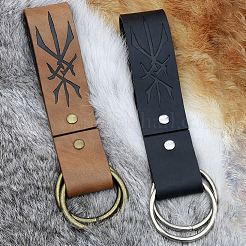 Alloy Imitation Leather Belt Buckles&nbsp;FIND-WH20023-113B