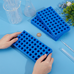 Polypropylene Multi-Use Colorimetrical Cylinder Tube Display Racks&nbsp;AJEW-WH0606-029A