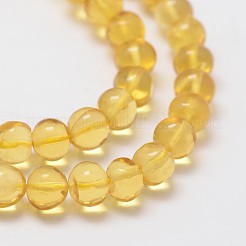 Natural Amber Beads Strands&nbsp;G-Q1006-01B