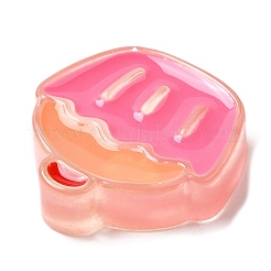 Translucent Resin Imitation Food Decoden Cabochons&nbsp;RESI-H147-01L