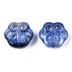 Transparent Spray Painted Glass Beads&nbsp;GLAA-S054-013H