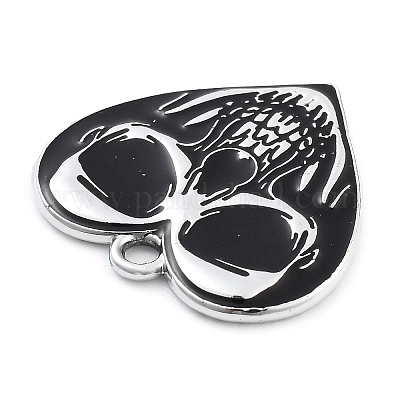Halloween Alloy Enamel Pendants&nbsp;FIND-M019-01E-1