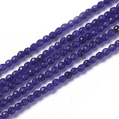 Natural White Jade Beads Strands&nbsp;G-F596-46-3mm-1