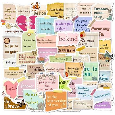 100Pcs PVC Waterproof Stickers&nbsp;PW-WG06E32-02-1