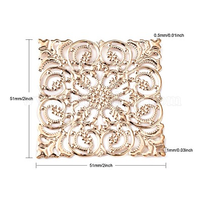 Iron Filigree Large Pendants&nbsp;X-IFIN-J019-G-1