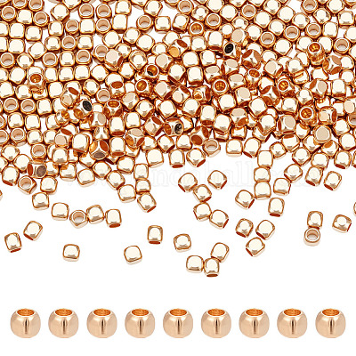 400Pcs Brass Beads&nbsp;KK-ME0001-66-1
