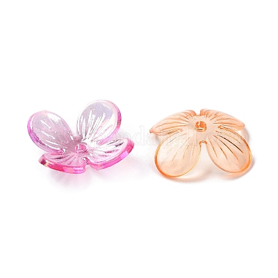 Transparent Acrylic Beads Caps&nbsp;SACR-A006-11-1