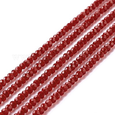 Transparent Glass Beads Strands&nbsp;GLAA-C019-01A-29-1