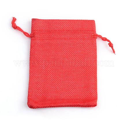 Burlap Packing Pouches Drawstring Bags&nbsp;ABAG-Q050-7x9-18-1