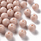 Opaque Acrylic Beads, Round, PeachPuff, 10x9mm, Hole: 2mm, about 940pcs/500g
