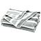 Polyester Stripe Towel, Rectangle, Gray, 1400x700x1mm