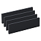 Plastic Sheets, Rectangle, Black, 30.7x7.7x1.25cm