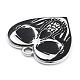 Halloween Alloy Enamel Pendants&nbsp;FIND-M019-01E-2