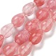 Cherry Quartz Glass Beads Strands&nbsp;G-B106-A01-01-1
