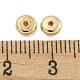 Ccbプラスチックスペーサービーズ  フラットラウンド  ゴールドカラー  5x2mm  穴：1.2mm&nbsp;CCB-L014-02C-G-3