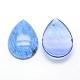 Blue Watermelon Stone Glass Cabochons&nbsp;G-P393-G03-2