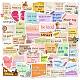 100Pcs PVC Waterproof Stickers&nbsp;PW-WG06E32-02-1