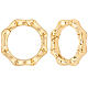 6Pcs Brass Spring Gate Clasps&nbsp;FIND-SC0020-67C-7