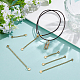 6Pcs 3 Styles 304 Stainless Steel End with Chains&nbsp;FIND-UN00027-2