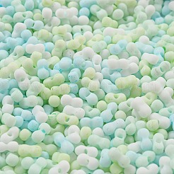 Macaron Color Opaque Frosted Glass Seed Beads&nbsp;SEED-K009-12B-03