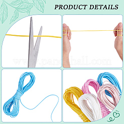 49M 5 Colors Flat PU Leather Cord&nbsp;LC-CL0001-09B