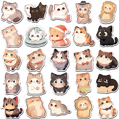 Cartoon Cat Paper Stickers&nbsp;PW-WGE7006-01