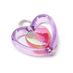 Transparent Acrylic Pendants&nbsp;PALLOY-JF03716
