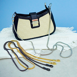 3Pcs 3 Colors Iron Flat Snake Chain Bag Straps&nbsp;FIND-BT0001-27