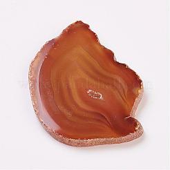 Natural Slice Agate Cabochons&nbsp;G-K190-01F