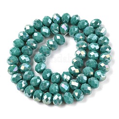 Electroplate Glass Beads Strands&nbsp;LS-EGLA-A044-P8mm-B31