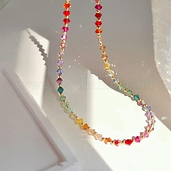 1000Pcs Faceted Bicone Glass Beads&nbsp;EGLA-SP0001-32B