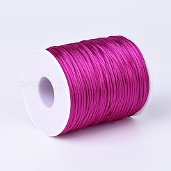Nylon Satin Rattail Cords&nbsp;NWIR-TAC0001-01D