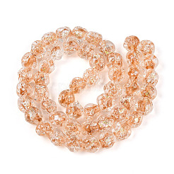 Handmade Foil Lampwork Beads&nbsp;FOIL-T007-01E