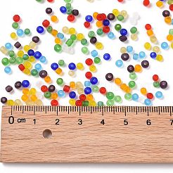 Frosted Colours Glass Seed Beads&nbsp;SEED-A030-02D